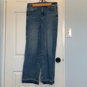 Wide leg jeans